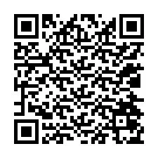 Código QR para número de teléfono +12024075788