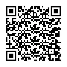 QR Code สำหรับหมายเลขโทรศัพท์ +12024079044