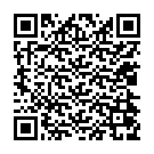 QR Code สำหรับหมายเลขโทรศัพท์ +12024079046