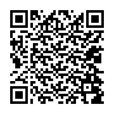 QR-код для номера телефона +12024086577