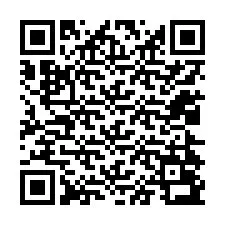 Código QR para número de teléfono +12024093447