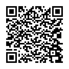 Código QR para número de teléfono +12024096370