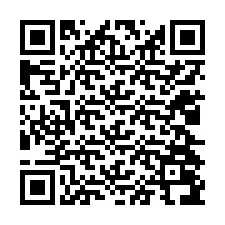 QR Code สำหรับหมายเลขโทรศัพท์ +12024096372