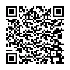 QR код за телефонен номер +12024096374