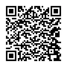 QR-Code für Telefonnummer +12024096375