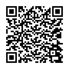 QR-код для номера телефона +12024097308