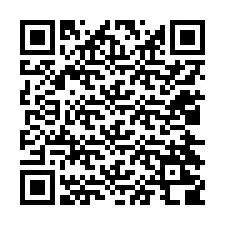 QR код за телефонен номер +12024208686