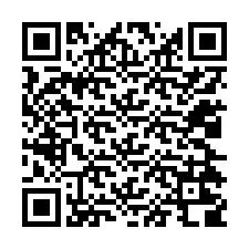 Código QR para número de telefone +12024208833