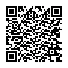 Código QR para número de telefone +12024208836