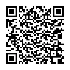 電話番号のQRコード +12024208844