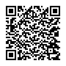 QR kód a telefonszámhoz +12024217764