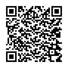 Código QR para número de teléfono +12024218016