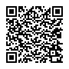 QR-koodi puhelinnumerolle +12024220546