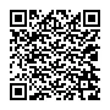 QR-koodi puhelinnumerolle +12024226528