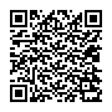 QR-koodi puhelinnumerolle +12024231443