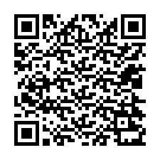 QR-koodi puhelinnumerolle +12024231447