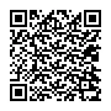 QR-koodi puhelinnumerolle +12024235243