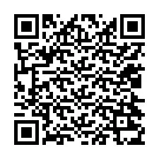 QR-koodi puhelinnumerolle +12024235246