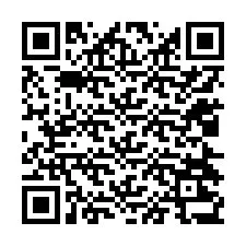 QR-koodi puhelinnumerolle +12024237312