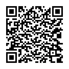 QR-koodi puhelinnumerolle +12024308230