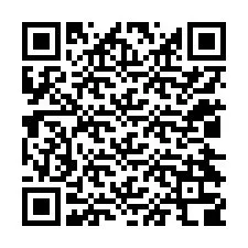 Código QR para número de teléfono +12024308284