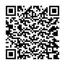 Kode QR untuk nomor Telepon +12024308288