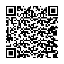 Código QR para número de telefone +12024308296