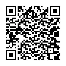 Código QR para número de teléfono +12024308375