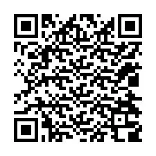 QR-koodi puhelinnumerolle +12024308381