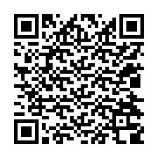 QR-koodi puhelinnumerolle +12024308384