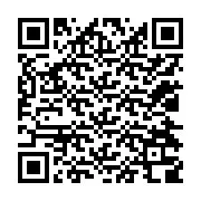 QR kód a telefonszámhoz +12024308389