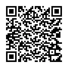 QR-код для номера телефона +12024311124