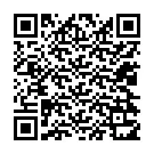 QR Code pour le numéro de téléphone +12024311437