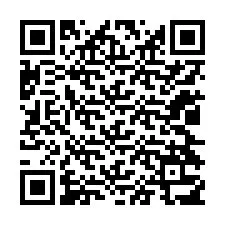 QR Code สำหรับหมายเลขโทรศัพท์ +12024317635