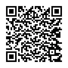 QR-Code für Telefonnummer +12024317636