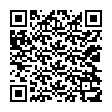 QR код за телефонен номер +12024317639