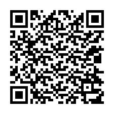 QR-koodi puhelinnumerolle +12024317644