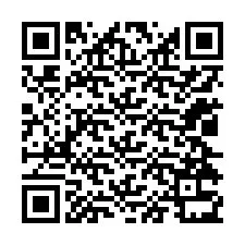 QR-koodi puhelinnumerolle +12024331975