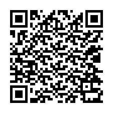 Código QR para número de telefone +12024331978