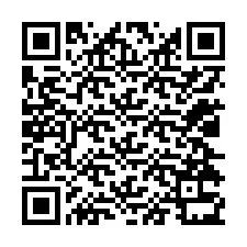 QR-koodi puhelinnumerolle +12024331979