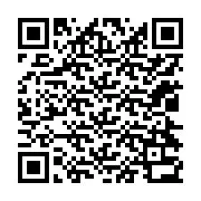 QR-koodi puhelinnumerolle +12024332245