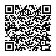 QR код за телефонен номер +12024332246