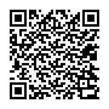 QR-код для номера телефона +12024332247