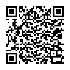 QR-Code für Telefonnummer +12024332249