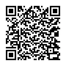 Código QR para número de telefone +12024332250