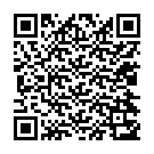 QR-code voor telefoonnummer +12024353286