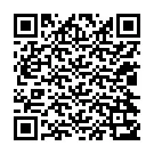 QR Code สำหรับหมายเลขโทรศัพท์ +12024353294