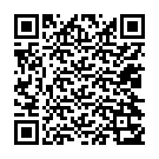 Código QR para número de telefone +12024353297