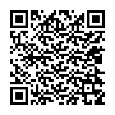 Código QR para número de teléfono +12024359446