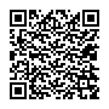 QR-koodi puhelinnumerolle +12024359447